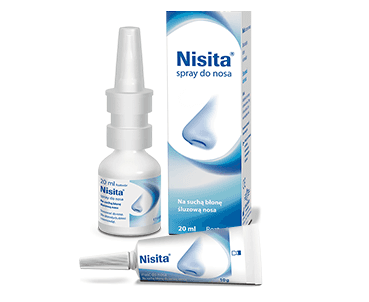 Spray do nosa Nisita (z portfolio produktów Salveo Poland).